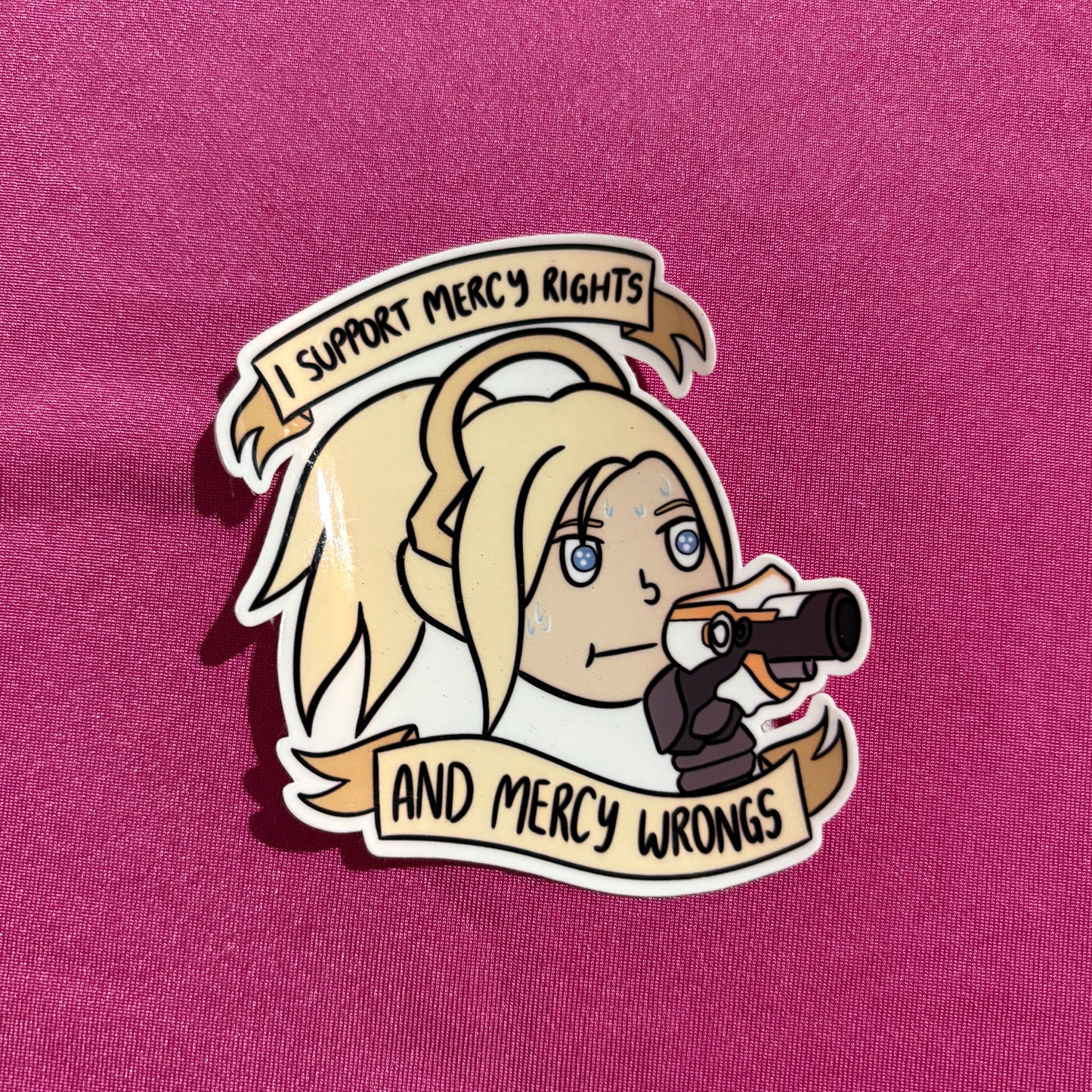 Mercy - Overwatch Die Cut Sticker
