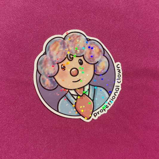 Professional Clown Sticker
