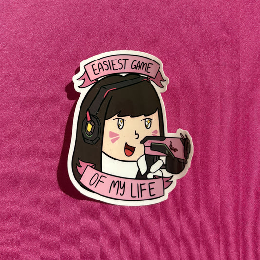 D.VA - Overwatch Die Cut Sticker