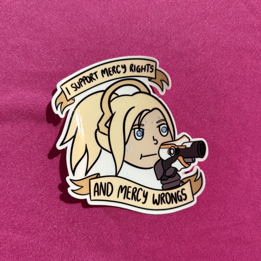 Mercy - Overwatch Die Cut Sticker